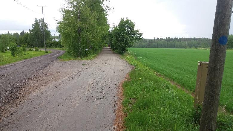 oikean puolesta haaraa.