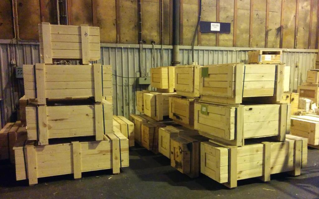 20 lähtevät suuret lähetykset ja lattiavarasto ovat samassa tilassa, jolloin ne voivat mennä sekaisin.