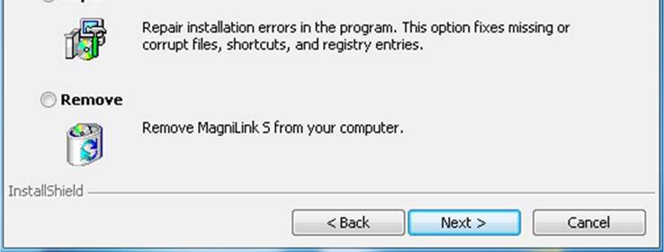 4 Ohjelmiston käyttäminen 8.4.1 Näppäimistötoiminnot MagniLink S -laitteen kuva näytetään MS Windows -sovelluksena, ja kaikkia toimintoja voidaan hallita näppäimistön avulla.