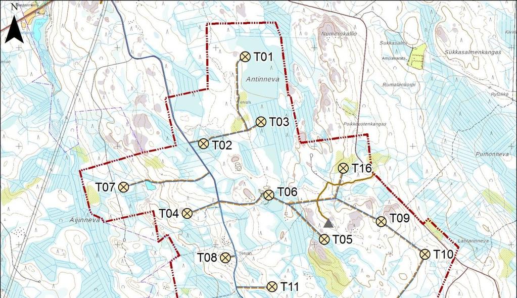 1 1 JOHDANTO Infinergies Finland Oy suunnittelee tuulipuiston rakentamista Haapajärven kaupunkiin Pajuperänkankaan alueelle.