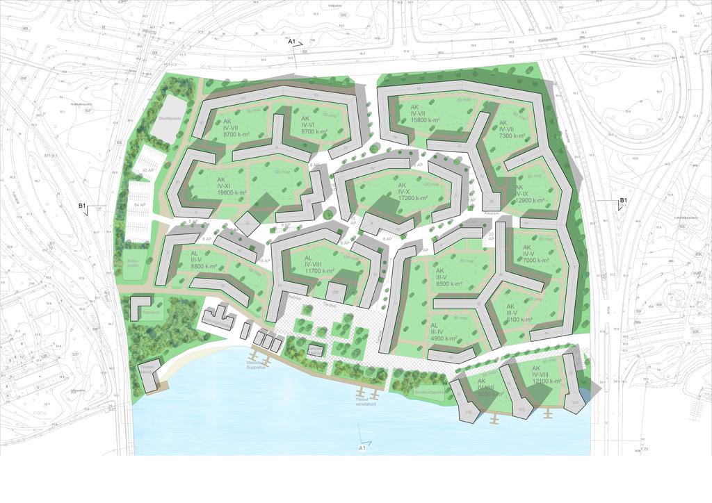 Aluesuunnitelma, Oulun Nokkala Kandidaatintyö Y NARK RO