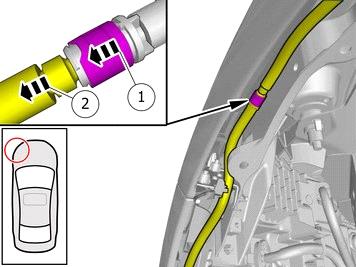 Toista menettelyvaiheet irrotuksessa vastakkaiselta puolelta