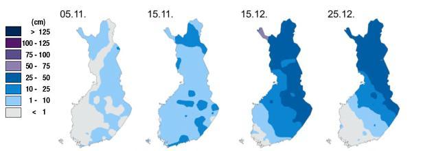 Savo-Karjalan Ympäristötutkimus Oy 13 poutaisena ja päivälämpötilat kohosivat päivittäin lähes poikkeuksetta yli 15 asteen.