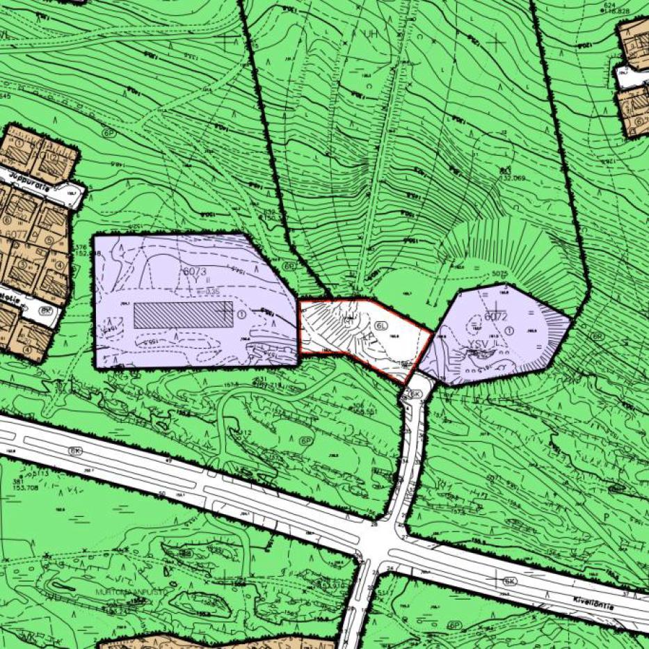 Suunnittelualue on oikeusvaikutteisessa Rovaniemen yleiskaava 2015:ssa julkisten palvelujen ja hallinnon alueeksi (PY). Suunnittelualueen pohjoispuolella on merkintä terveyshaitan poistamistarpeesta.
