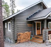 km, skibussin pysäkille n. 50 m. Parvella kolme sänkyä.