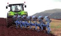 Veitsileikkurit, kiekot viimeisessä siivessä Hydraulinen työleveyden säätö, muistisylinteri Kuljetus perhos -asennossa PICHON B-Mix 65