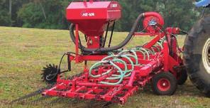 800,- HE-VA Seed-Weeder HD 7,5 m -piensiemenkylvökone Säiliön tilavuus 420 l Hydraulinen