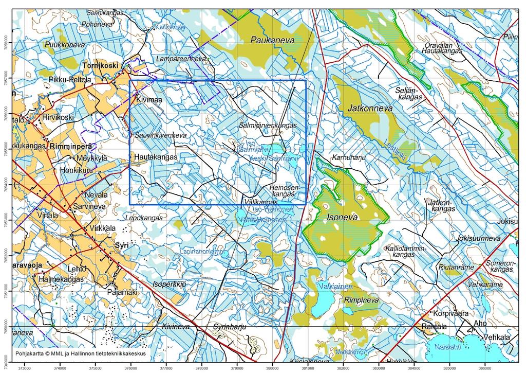 GEOLOGIAN TUTKIMUSKESKUS 2 1.2 Varaus Geologian tutkimuskeskus (GTK) jätti kaivoslain mukaisen varaushakemuksen tammikuussa 2012.