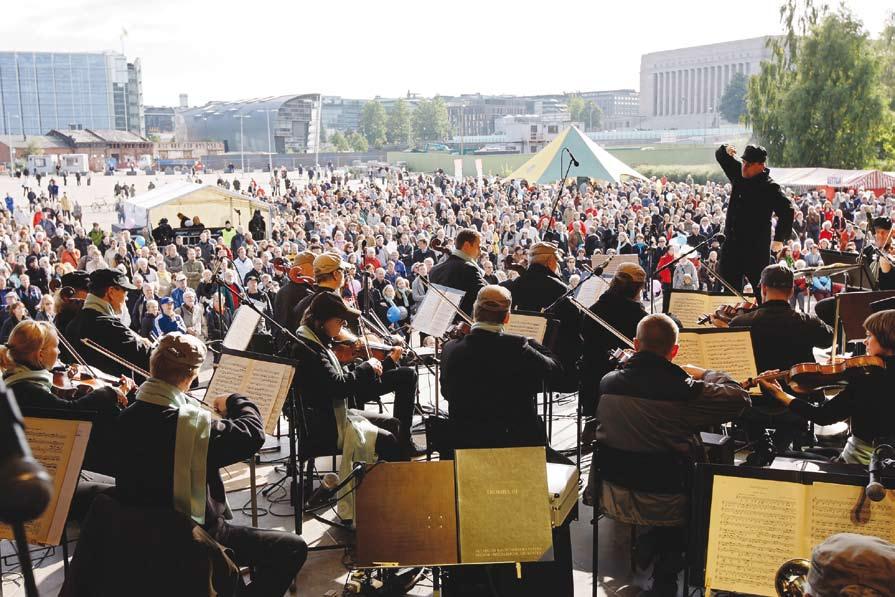 Monttubileet Helsingin Musiikkitalon rakentaminen soitettiin käyntiin 13.9.