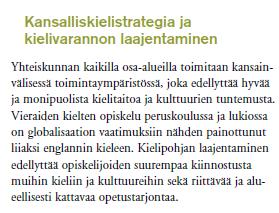 Kielitarjonnan monipuolistaminen KESU 2011-2016 http://www.minedu.