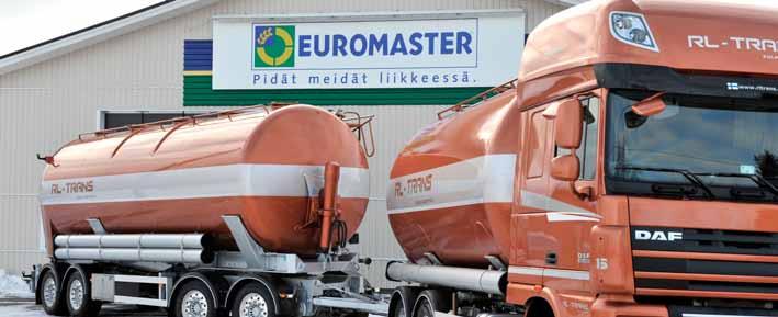 Euromaster Full Service Kokonaisvastuu rengashuoltopalveluista Helhetsansvar för däckservicetjänster Kustannustehokkuus rengashuoltoon Oikea tuote oikeaan paikkaan Maksimaalinen hyöty tuotteen
