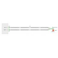 INE2142 Flextube 15 mm, lasten, pituus 1,6 m, 10