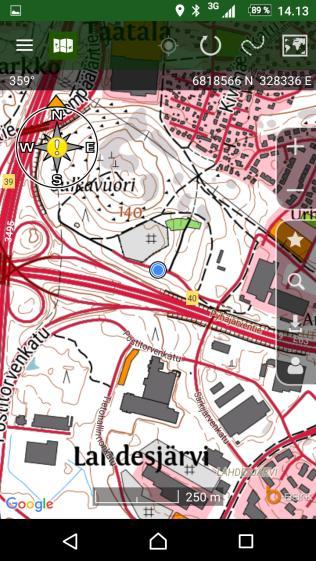YHTEENVETO, KARTTA / HAKUPAIKAT ALUSTAVA SELVITYS TÄLLÄ SUUNNITELMALLA EI SAA TOTEUTTAA KOHDETTA 4 Nykyinen laitepaikka