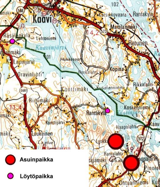 Perustiedot Alue Tuusniemen kunnan Kaavinjärven rantaosayleiskaava-alue. Alue käsittää kaikki Tuusniemen puoleiset Kaavinjärven rannat ja saaret, sekä Saunajärven alueen.