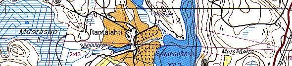 Löydöt: KM 31527, Jussila T 1999, Diar 20.08.1999, :1 kvartsi-iskos 45 g 13 kpl., :2 palanut luu 4 g 10 kpl.
