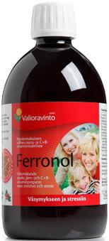 Ferronol Ferronolin rautavalmiste auttaa vähentämään väsymystä ja