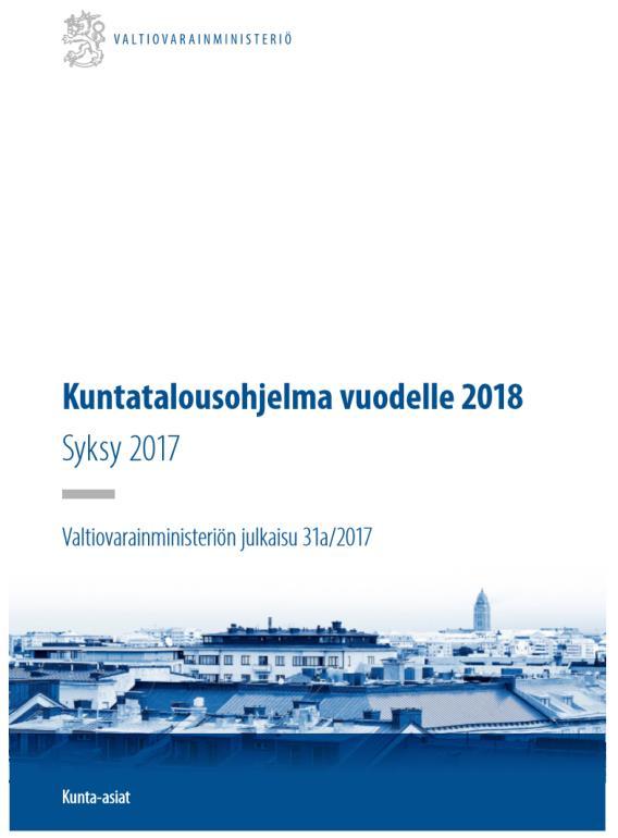 Tuore kuntatalousohjelma sisältää useita kunnille