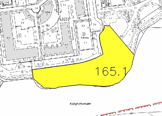 Roihuuoren luonnonhoitosuunnitela uosille 2006 2015 165.1 Pinta-ala: 0.53 Moniuotoisuus: B2 Käyttöniitty. Tuorinniei.