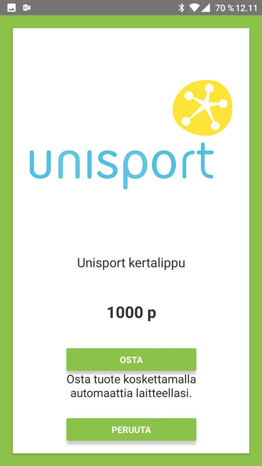 Tässä kuvat testatusta sovelluksesta: Kuva 1: Aloitusnäyttö Kuva 2: Karttanäyttö Kuva 3: Ostonäyttö Kuva 4: Pisteidenkeruu Tärkeimpänä kehityksen kohteena nousi selvästi esille, kuinka suurin osa