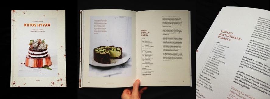 18 typografia on mukavan hillittyä, ja yhtä kirjaintyyppiä on käytetty läpi kirjan. Vaihtelua on saatu aikaan käyttämällä sen kolmea eri leikkausta sekä versaaleja otsikoissa.