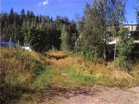 Tiilenpolttajanpolku Bölenraitilta pohjoiseen. Raitin käyttö on hyvin vähäistä, koska edes polkua ei ole. /TKa 14.8.20