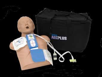 useita AED Plus Trainer2 -järjestelmiä.