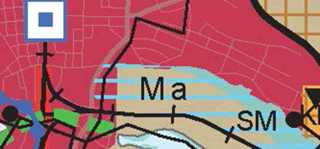 Kaava-alueen karkea sijainti on merkitty karttaan sinisellä pisteellä.