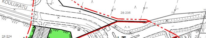 Tiesuunnitelman takia asemakaavaa täytyi muuttaa laajentamalla