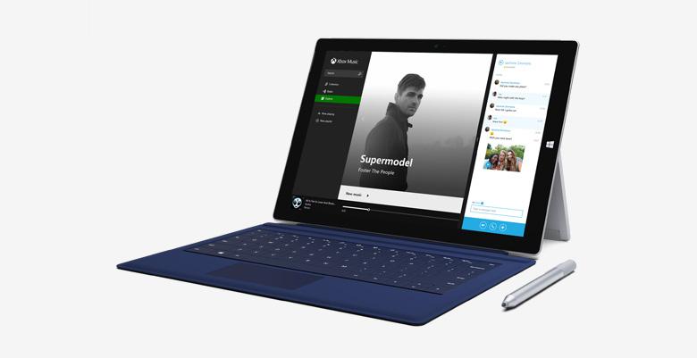 Surface Pro 3 Microsoftin valmistama laite Windows 8.