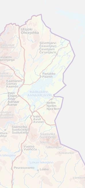 220/110 kv muuntaja (2016) KOKKOSNIVA UTSJOKI LUOSTO PELKOSENNIEMI VIRTANIEMI KAITAKOSKI Fingridin 400 kv verkko Fingridin 220 kv verkko Fingridin 110 kv verkko Muiden omistama verkko PELLO