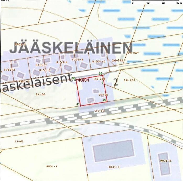Piirros ohjeellinen, ei mittakaavassa Pohjolan OP-Kiinteistökeskus Oy LKV Rovaniemi Koskikatu 10, 96200