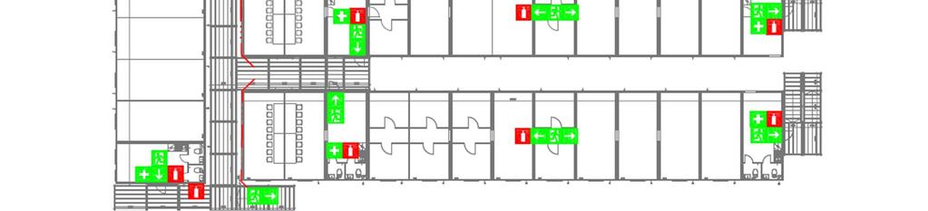 poistumisreittiä. Poistumisreitit tulee sijoittaa siten, ettei yli 10 metrin pussinperiä muodostu.