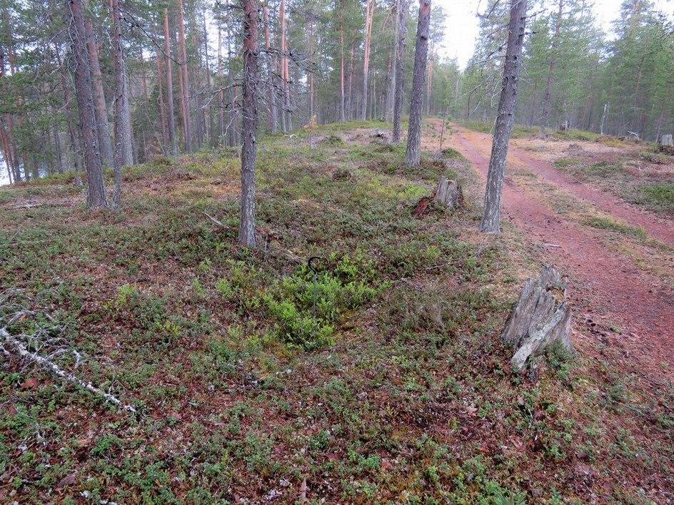 15 Läntinen kuoppa kuvattu länteen.