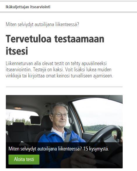 Hälytysmerkkejä ajon aikana ajokaistalla pysymisen vaikeudet eksyminen jarru- ja