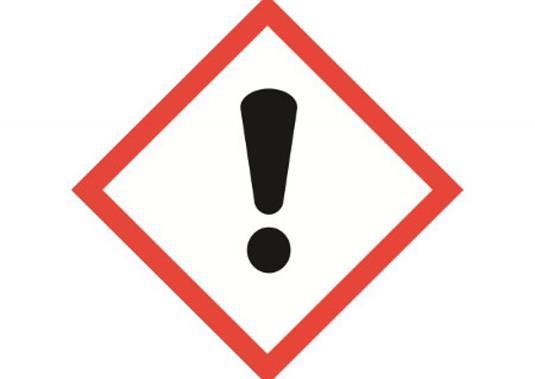 Varoitukset Syövyttävä Haitallinen / ärsyttävä / herkistävä / vaarallinen otsonikerrokselle R37/38 Ärsyttää hengityselimiä ja ihoa. R41 Vakavan silmävaurion vaara.