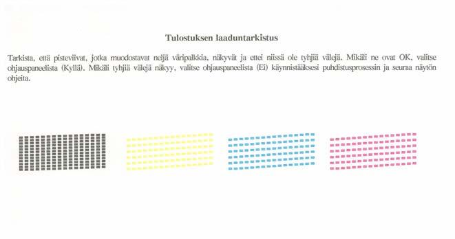 e Käännä keltisen suojuksen vihreää nuppi myötäpäivään, kunnes se nksht, j v tyhjötiiviste. Poist sitten suojus. h Pin väriksetti kevyesti, kunnes se nksht.