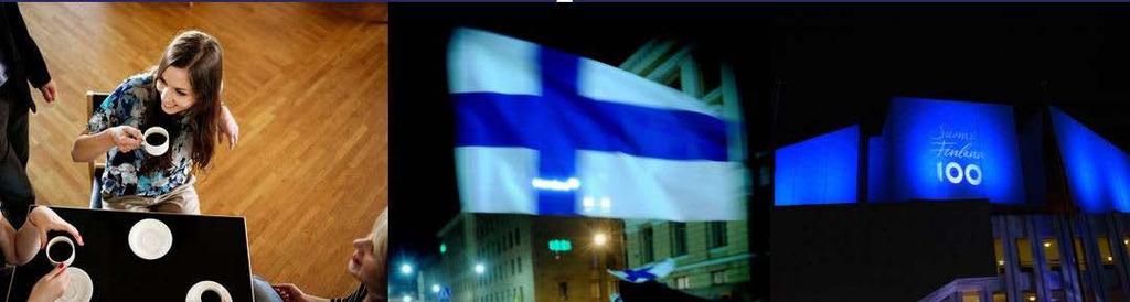 6 Tule mukaan juhlistamaan Suomen satavuotissyntymäpäivää! Suomen itsenäisyyden satavuotisjuhlavuosi huipentuu Suomen syntymäpäiväviikkoon ja itsenäisyyspäivään.