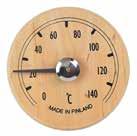 471TL Saunan lämpömittari tervaleppä Ø 11 cm Bastutermometer tjäral Ø 11 CM