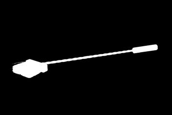 A-iron 32109 32119 32113 Makkaratikku takorauta, musta puinen kädensija pituus: 69 cm Grillpinne gjutjärn, svart, handtag i trä längd: 69 cm