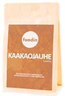 - Fast 100% atural PROE SUOMLE HER 600 g 9,83/kg, raakakaakao,