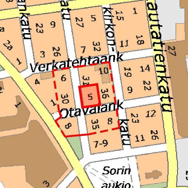 TAMPERE Asemakaavan muutoksen osallistumis- ja arviointisuunnitelma 30.7.2015, tark. 21.9.2015 XII-185-28, ALEKSANTERINKATU 33, OTAVALANKATU 5, ASEMAKAAVAN JA TONTTIJAON AJANTASAISTAMINEN.