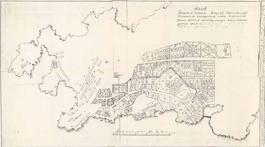 ta ennen Suomen sotaa. Tiluskarttaan vuodelta 1844 on merkitty Ruotsinsalmen linnoitusalueella jäljellä olevat rakennukset. Viimeinen asemoitu kartta on vuodelta 1859.