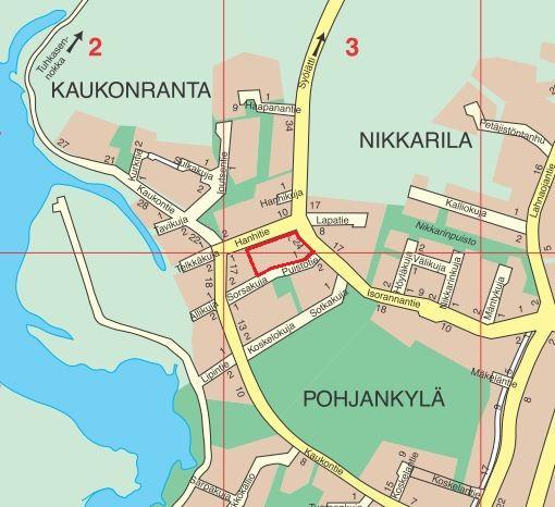1.2 Kaava-alueen sijainti Pyhäjoen kunta Asemakaavan muutosta koskeva alue sijaitsee Pyhäjoen kirkonkylän pohjoispuolella korttelien 255 ja 258 alueella.