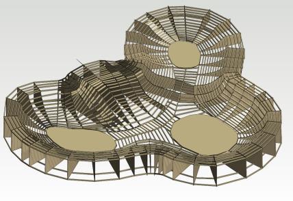 Vertex -ohjelmistoa käyttäen sen 3D-malli.