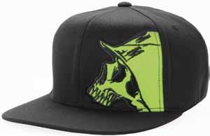 HAT BLACK W/ GREEN M31596311 S/M-L/XL argue hat 36,-