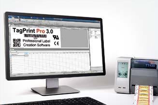 Merkintäjärjestelmät Kirjoitinjärjestelmät ja merkintäohjelma 5.7 Merkintäohjelma TagPrint Pro 3.0 TagPrint Pro 3.0-merkintäohjelma on monipuolinen, tehokas ja käyttäjäystävällinen.