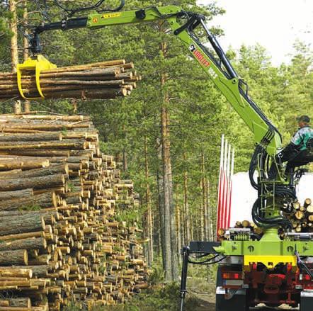 LOGLIFT S F S F ST Tehokkaalla tuplakäännöllä varustetut LOGLIFT S ja ST ovat oikea valinta, kun puuta kuormataan paljon ja nosturi joutuu jatkuvaan rasitukseen.