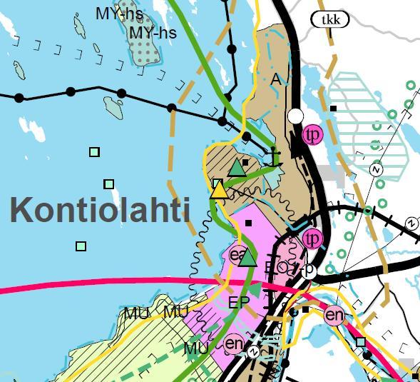 2 KONTIOLAHDEN KUNTA Suunnittelutilanne Maakuntakaava Kontiolahden kunnan alueella ovat voimassa Pohjois-Karjalan maakuntakaavan 1. vaihekaava, vahvistettu 20.12.