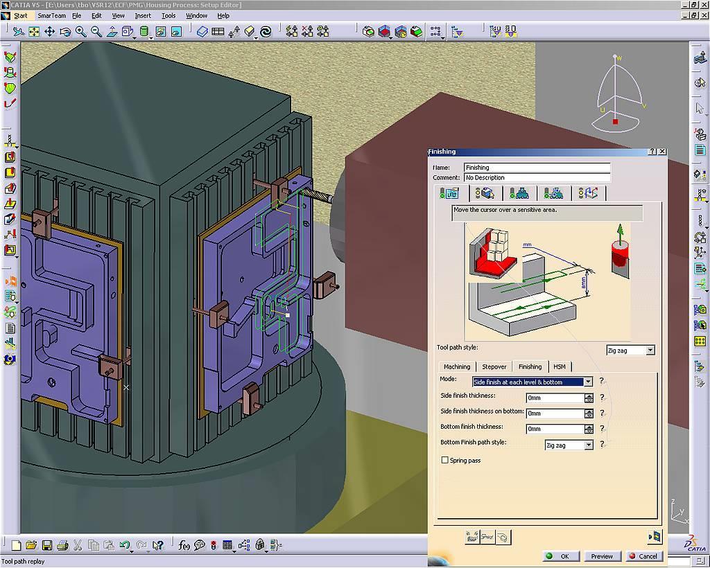 22 Tietokoneavusteinen CAD-malliin perustuva vuorovaikutteinen NC-ohjelmointi Apuna käytetään CAD-mallin geometriaa.