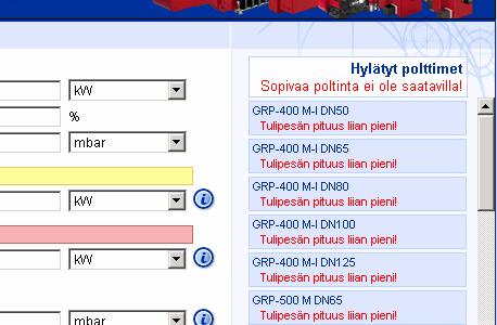 Syöttääksesi uuden arvon kenttään eri yksiköllä, valitse haluttu yksikkö on valittava ensin ja syötä vasta sitten uusi arvo. 3.